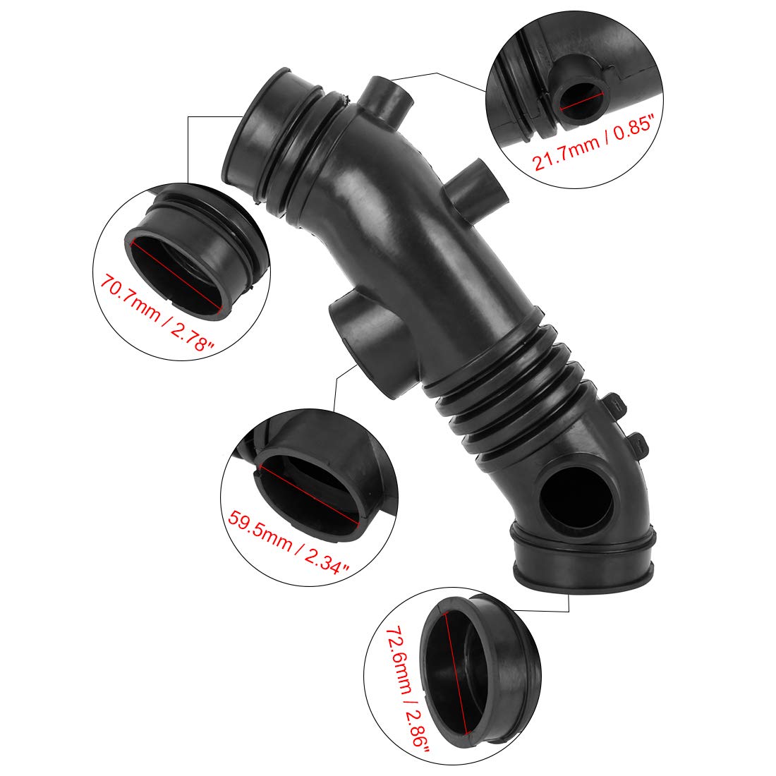Amazon.com: X AUTOHAUX Air Intake Hose Fit for Toyota 4Runner 3.4L